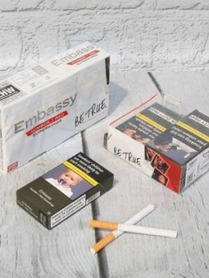 Embassy Superkings Number 1 Red – 10 Packs