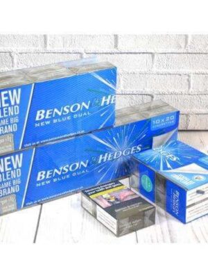 Benson & Hedges Blue Dual Kingsize – 20 Packs of 20 Cigarettes (400)