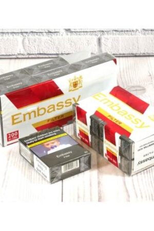 Embassy Filter – 10 packs of 20 Cigarettes (200)