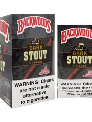 Backwoods Cigars Dark Stout 8 Packs of 5