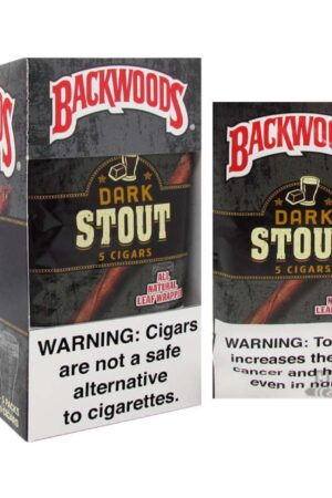 Backwoods Cigars Dark Stout 8 Packs of 5