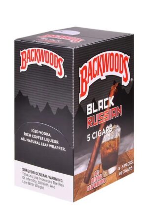Backwoods Black Russian Cigars 8/5Ct