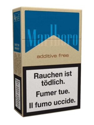 Marlboro Additive Free Blue