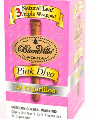 Bluntville Triple Wrapped Pink Diva