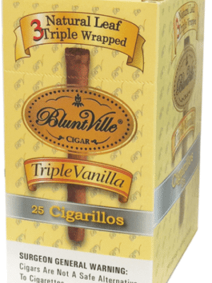 Bluntville Triple Vanilla 99c Cigars 25ct