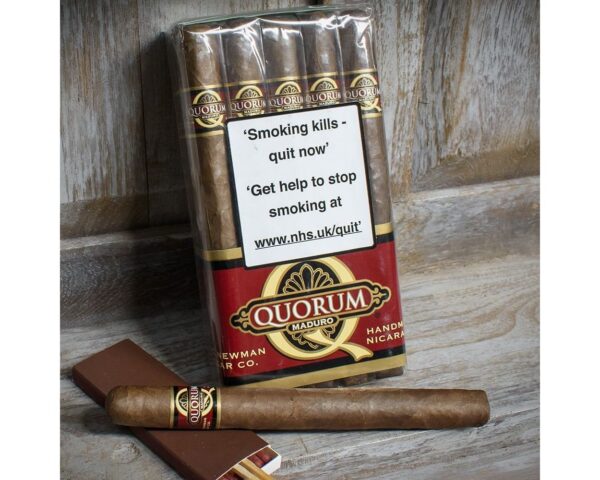 jc-newman-quorum-maduro-churchill-box-min-1.jpg Quorum Churchill Maduro Cigars – Pack of 10