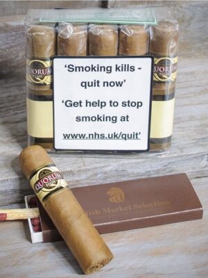 Quorum Short Robusto Shade Cigars – Pack of 10