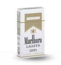 Marlboro Gold 100 cigarette