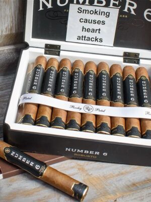 Rocky Patel Number 6 Robusto Cigars – Box of 20
