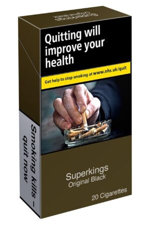 Superkings Original Black – 20 Cigarettes